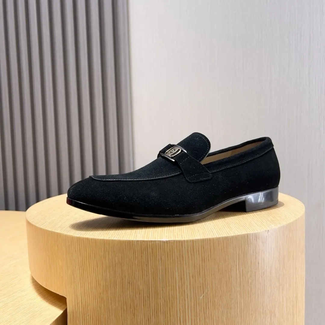 Factory P620💰🔥《Ferragamo》👏Latest•High-end top brand luxury~purchasing agent, top~quality. New fashionable business men's shoes🔜The uppers are made of original cashmere cowhide➕cowhide·lining, with fine workmanship. The original stylish and soft combination wear-resistant and non-slip outsole is light and comfortable on the feet. The real thing looks better in real life. Size: 38/44